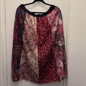 Johnny Was Printed Skirt